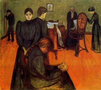 Edvard Munch : Death in the Sickroom